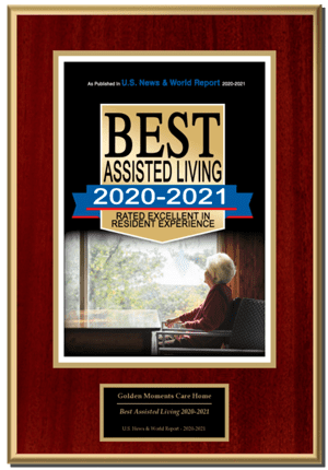 Golden Moments Care Home, Inc. located at 2651 Armstrong Drive Sacramento, CA 95825. Selected For "Best Assisted Living Facility Care 2020-2021" Award